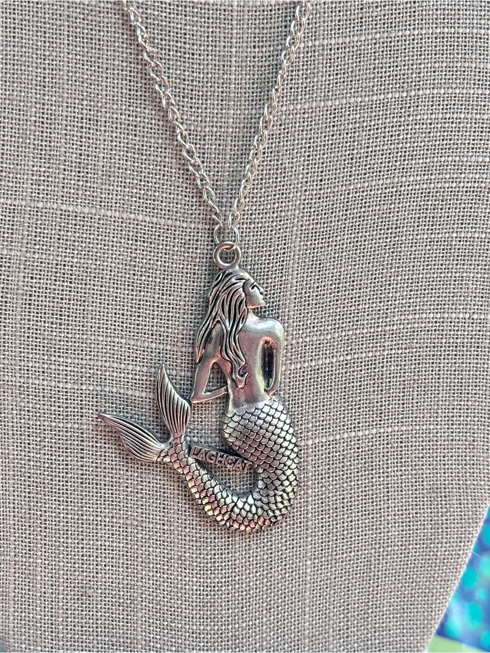 Vintage Laghcat Mermaid Necklace - Picture 3 of 5
